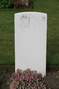 Les Baraques Military Cemetery Sangatte - Abdel Al Ali, 
